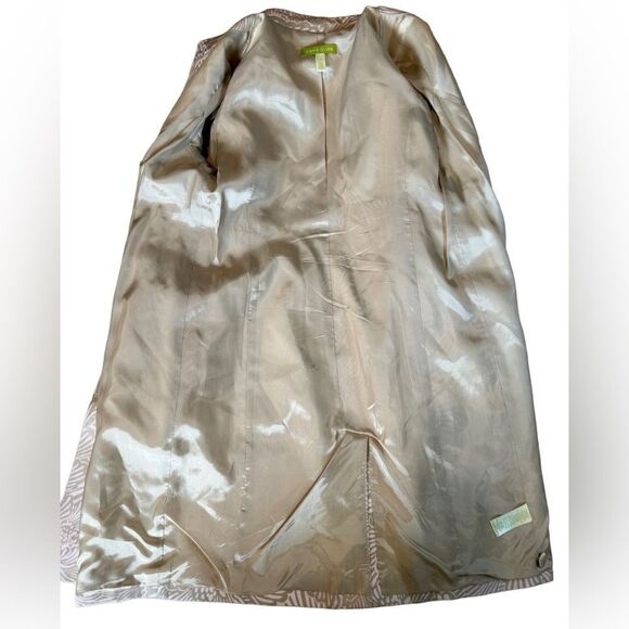 Sigrid Olsen Silk & Cotton Blend Floral Lightweight Jacket - Picture 10 of 13